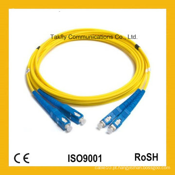 Suporte de Fábrica Sm 3.0mm LSZH Sc-Sc Fibra Óptica Patchcord-Jumper